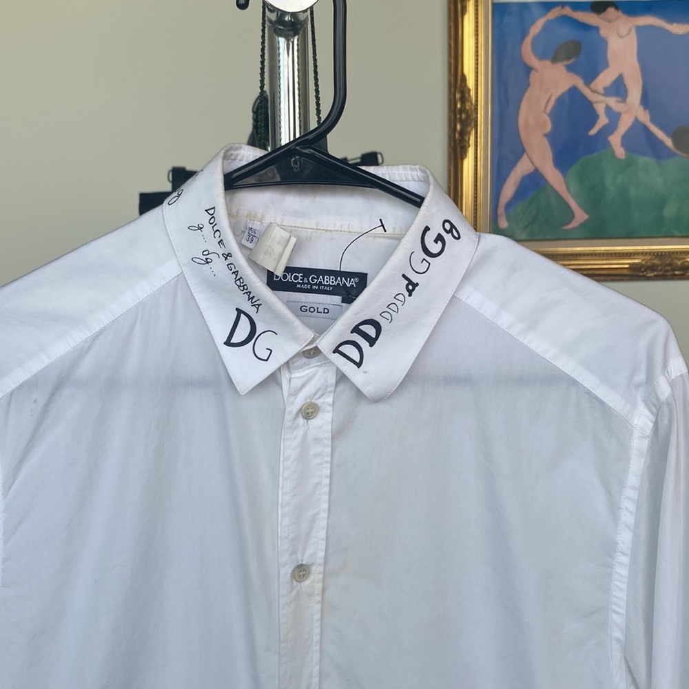 D&G | Logo Print Button Up - image 2